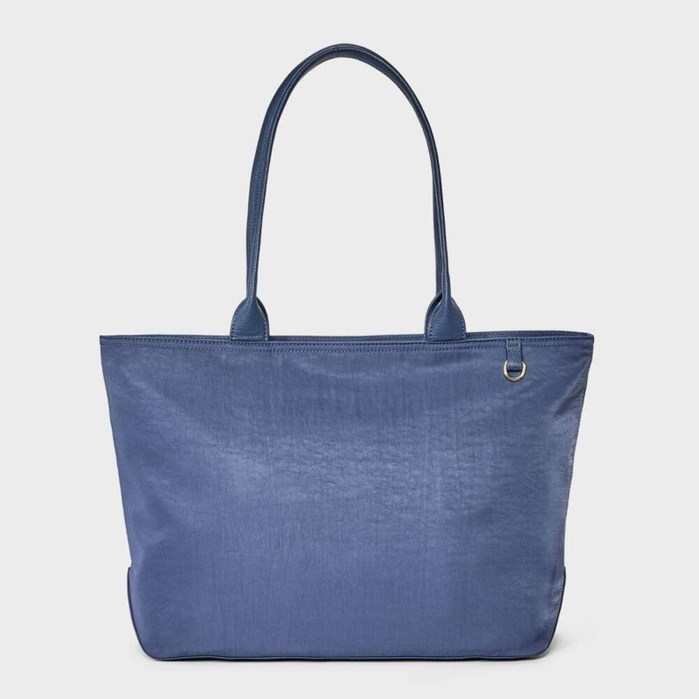 Nylon Carry-All Tote Handbag - Universal Thread Navy Blue